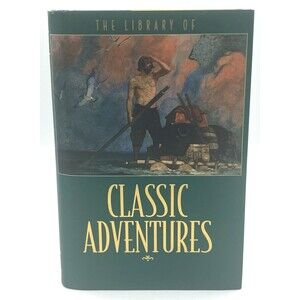 Library of Classic Adventures 2000 Courage 7-in-1 Anthology 1st/1st HC Twain Vtg